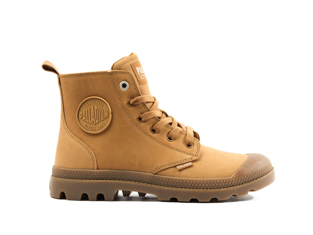 Botas Palladium PAMPA HI ZIP NBK Hombre Apple Cinnamon | Costa Rica-79382